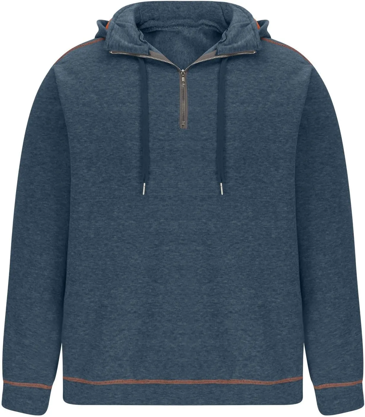 Men's Warm Military Tactical Sport Fleece Hoodie Jackets Winter Sweatshirt Quarter Zip Outdoor Adventure Pullover