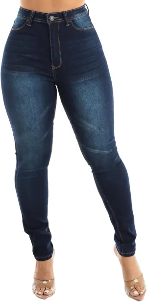 Moda Xpress Ultra High Waisted Jeans for Women - Skinny Jeans - Stretchable Slim Fit Jeans