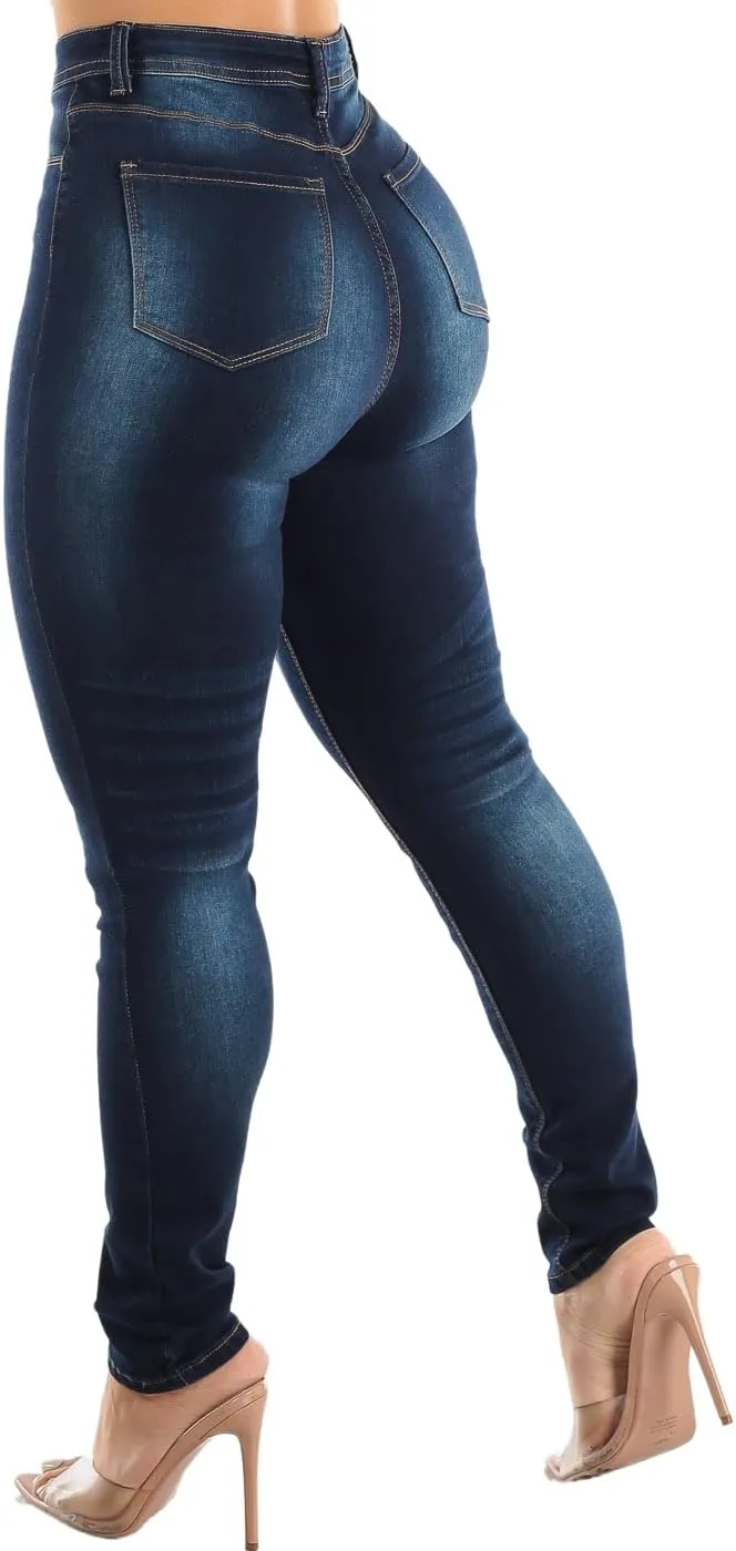 Moda Xpress Ultra High Waisted Jeans for Women - Skinny Jeans - Stretchable Slim Fit Jeans