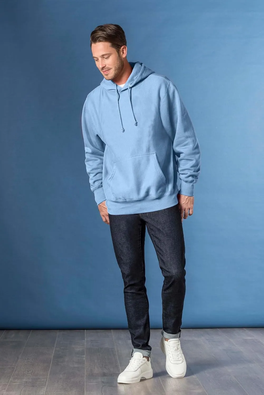 MV Sport Casual Heavyweight Fleece Hoodies for Men Thick Drawstring Hoodie Sweatshirt Mens Hoodies Cotton Pullover
