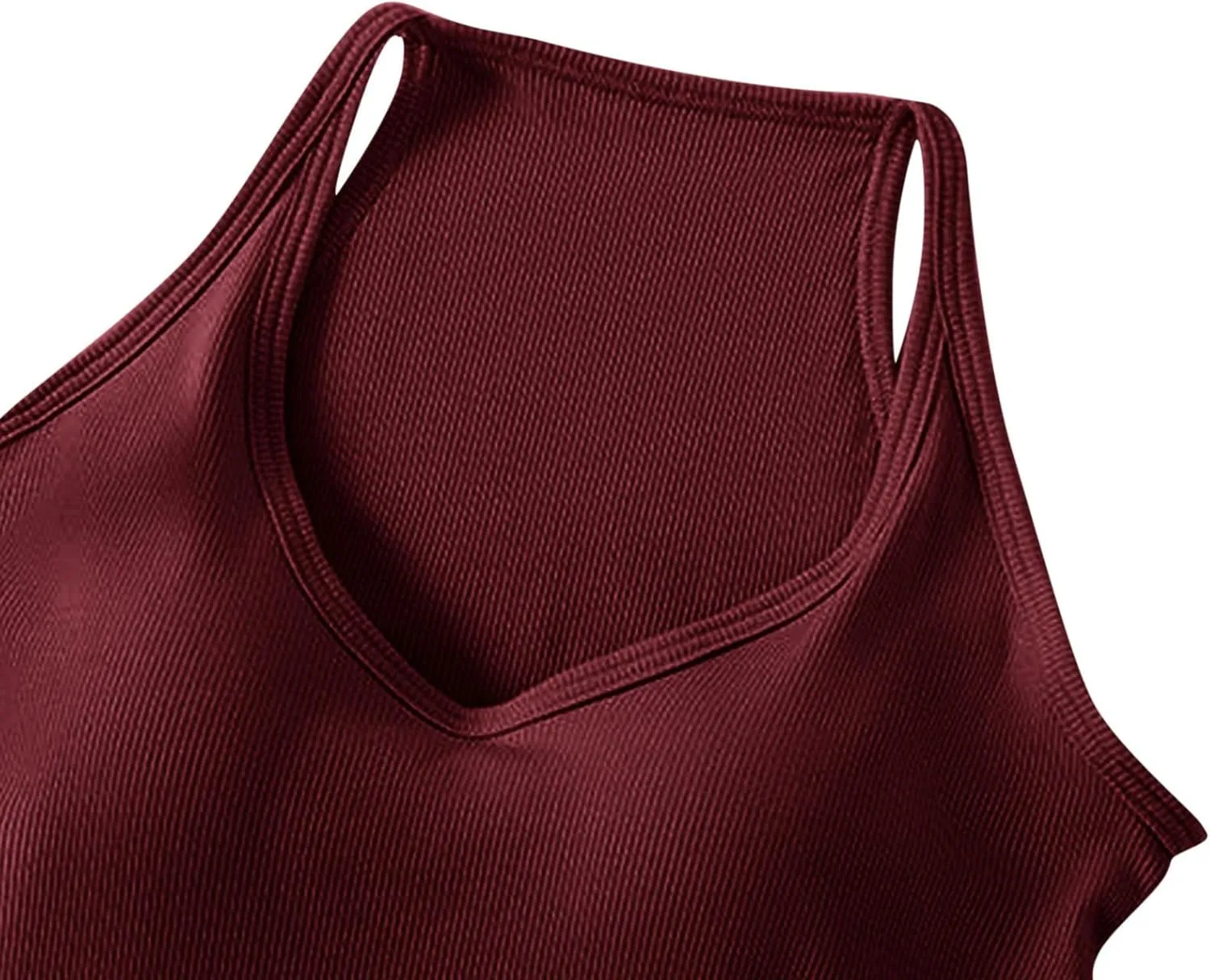 Padded Tank Tops for Women Built in Bras Going Out Seamless Underwear Yoga Mosture Wicking Fit Camisole 2025 Trendy