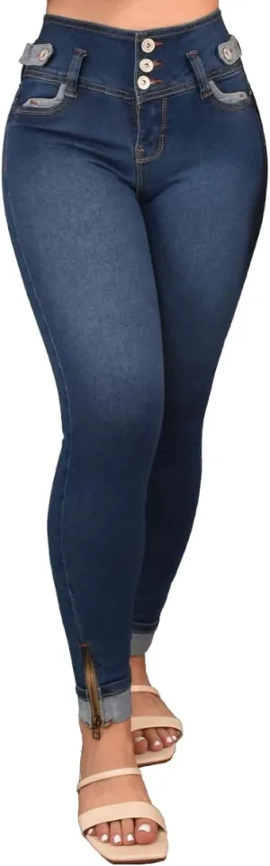 Pantalones Colombianos Levanta cola | Butt Lifting Jeans | High Waisted Jeans for Women | Colombian Jeans