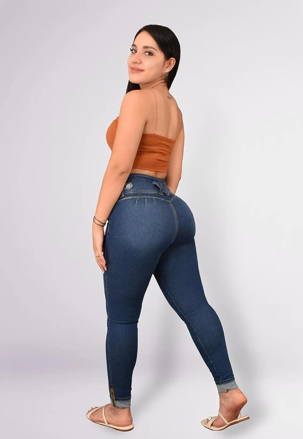 Pantalones Colombianos Levanta cola | Butt Lifting Jeans | High Waisted Jeans for Women | Colombian Jeans
