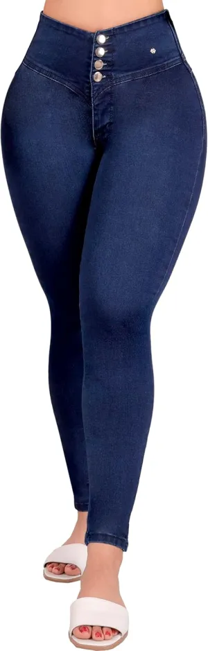 Pantalones Colombianos Levanta cola Butt Lifting Jeans High Waisted Jeans for Women Colombian Jeans