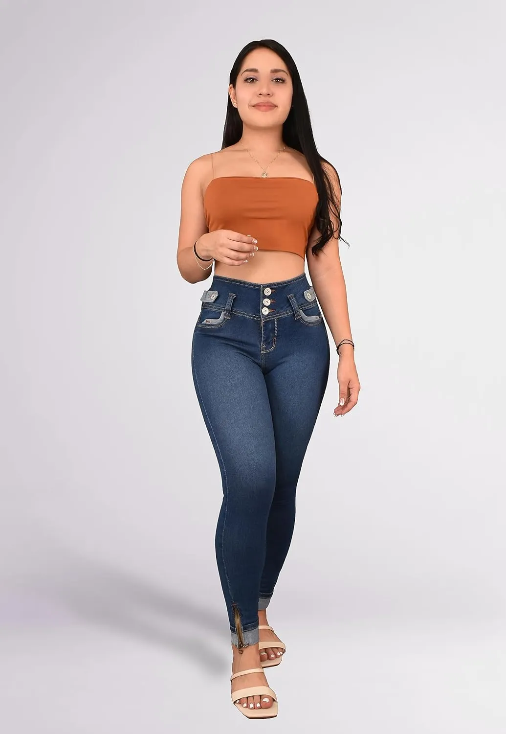 Pantalones Colombianos Levanta cola | Butt Lifting Jeans | High Waisted Jeans for Women | Colombian Jeans
