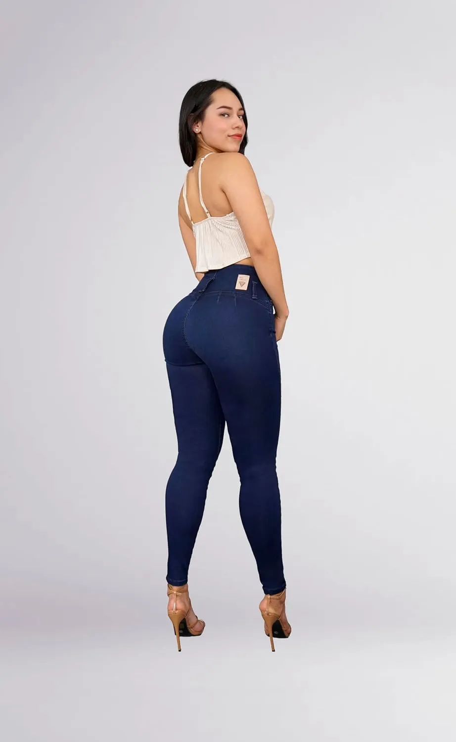Pantalones Colombianos Levanta cola Butt Lifting Jeans High Waisted Jeans for Women Colombian Jeans