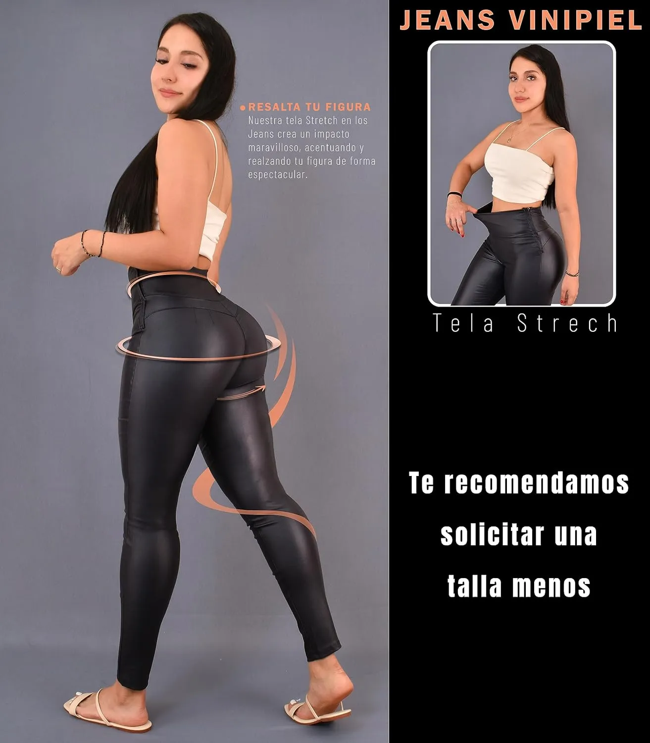 Pantalones Colombianos Levanta cola | Butt Lifting Jeans | High Waisted Jeans for Women | Colombian Jeans