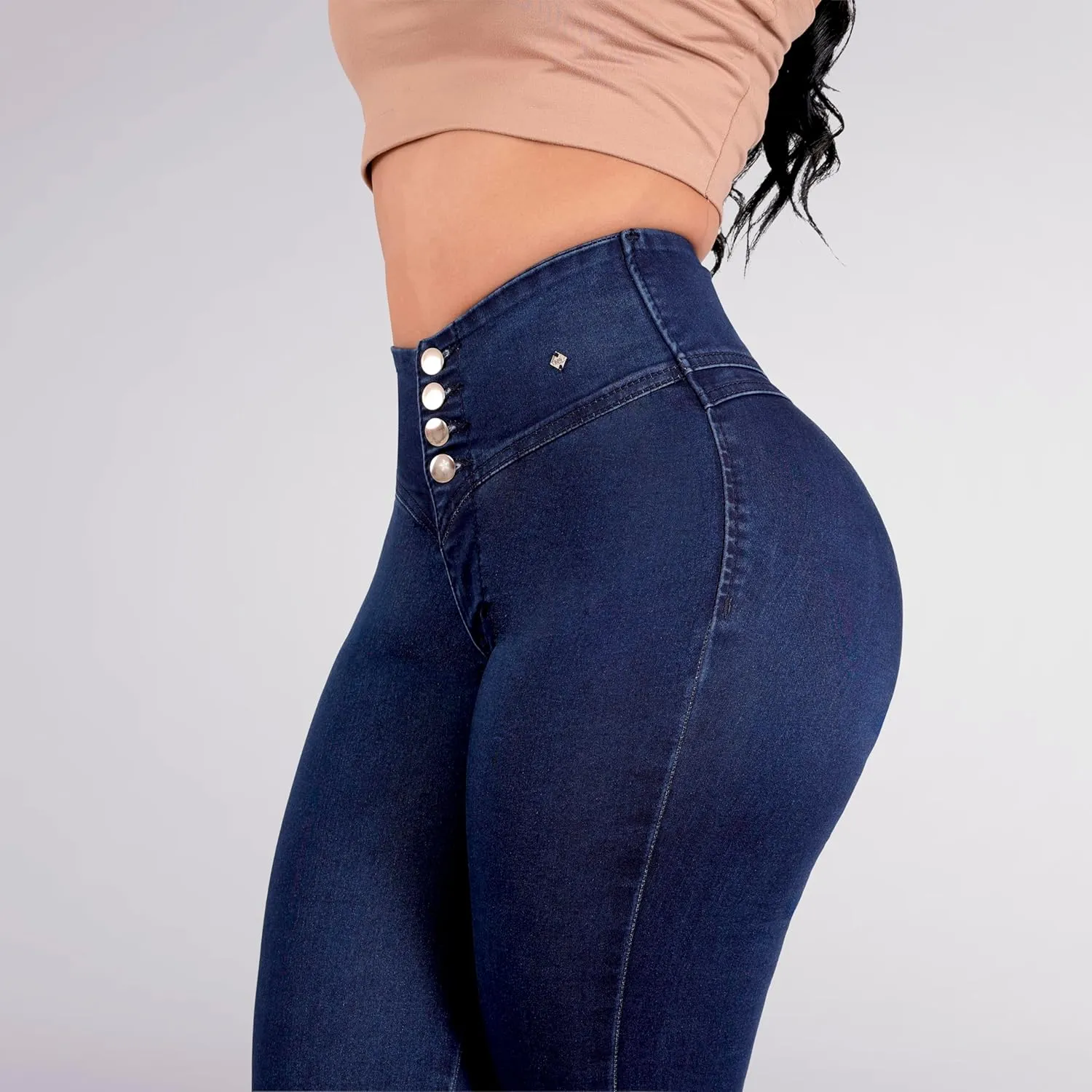 Pantalones Colombianos Levanta cola Butt Lifting Jeans High Waisted Jeans for Women Colombian Jeans