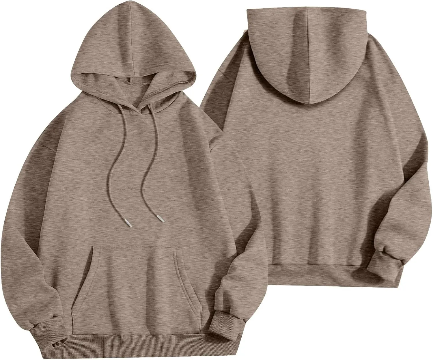 PETYCZEN Womens Sets 2 Piece Outfits Oversized Fleece Sweatsuit Set Long Sleeve Hoodie with Sweatpants Lounge Sets Tracksuit