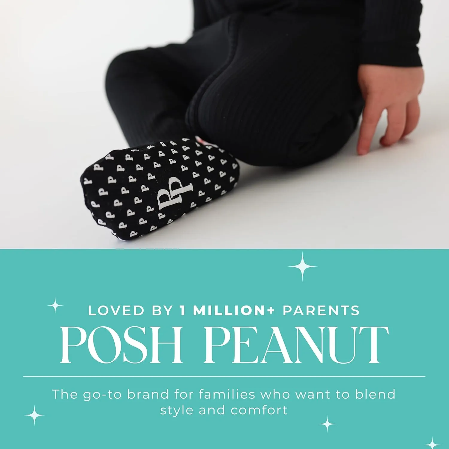 Posh Peanut Baby Boy Footie Pajamas - Soft Viscose Made from Bamboo 2 Way Zipper Sleepers & Onesies
