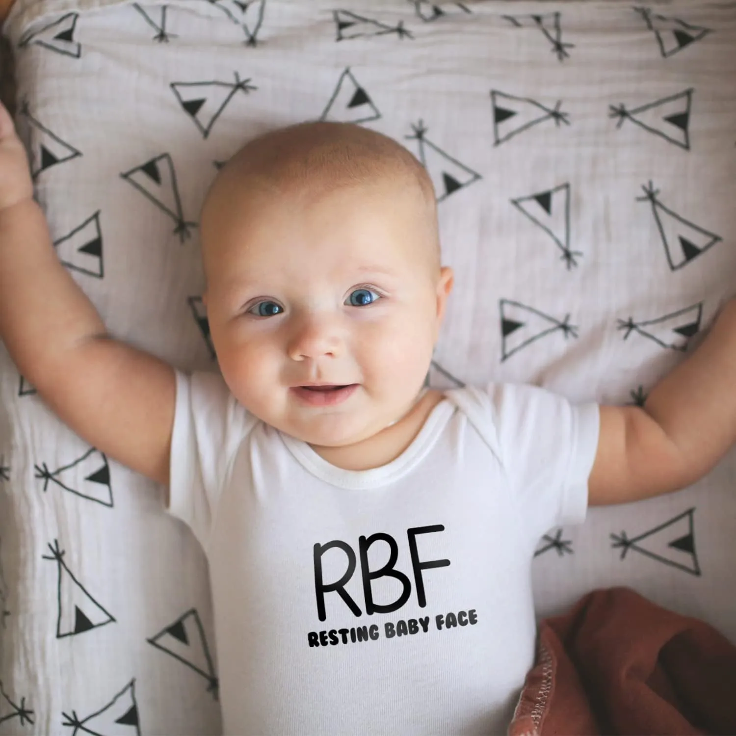 Printique Organic GOTS Certified Baby Onesie Unisex Bodysuit 0-18 months - Funny Quotes