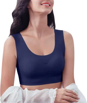 Push Up Sports Bras for Women High Impact Sexy Tank Sport Seamless Plus Size for Large Bust Wirefree Sports Bra Gym