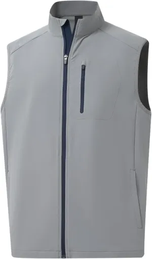Rouen Mens Vests Outerwear Performance Lightweight Sleeveless Jacket Windproof Softshell Vests Sports Golf Vest for Men