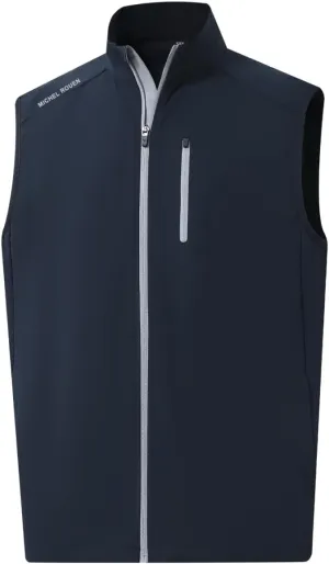 Rouen Mens Vests Outerwear Performance Lightweight Sleeveless Jacket Windproof Softshell Vests Sports Golf Vest for Men