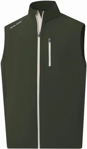 Rouen Mens Vests Outerwear Performance Lightweight Sleeveless Jacket Windproof Softshell Vests Sports Golf Vest for Men