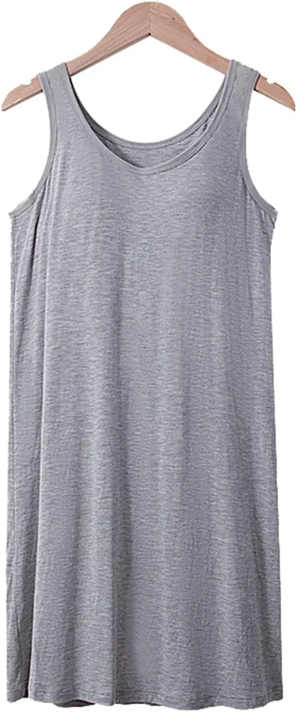 Shelf Bra Camisole Tops for Women Spaghetti Strap Tank Top Basic Padded Cotton Cami Shirts