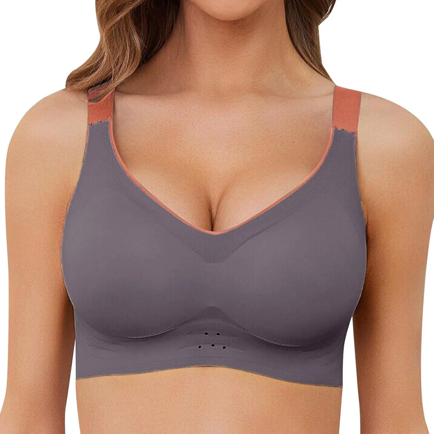 Sports Bras for Women Women Sports Bras Strappy Padded Medium Support Yoga Bra Workout Bra Workout Tops for Long