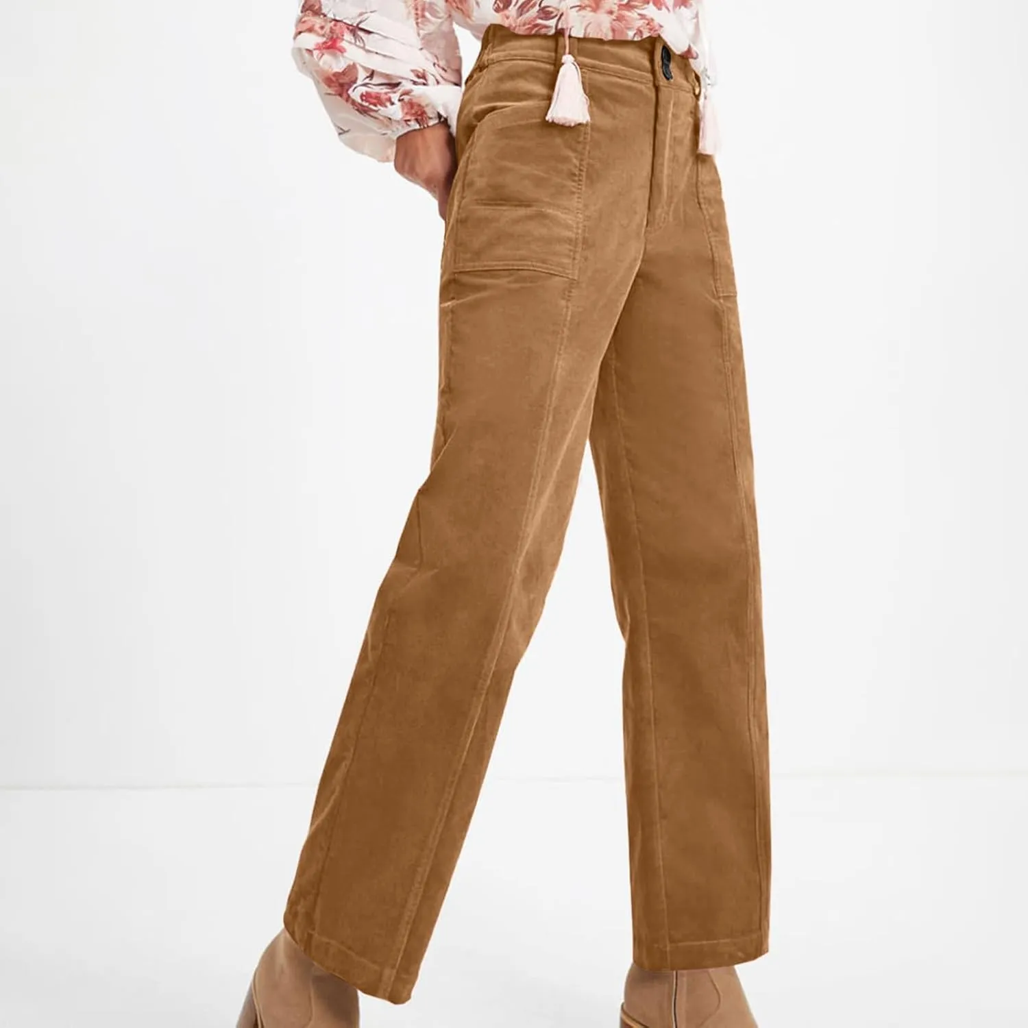 Straight Leg Pants Women Casual Athletic Pants Stretch Work Trousers Comfort Hiking Pants Classic Daily Pants