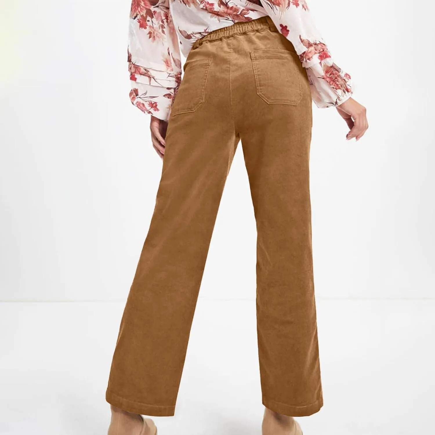 Straight Leg Pants Women Casual Athletic Pants Stretch Work Trousers Comfort Hiking Pants Classic Daily Pants