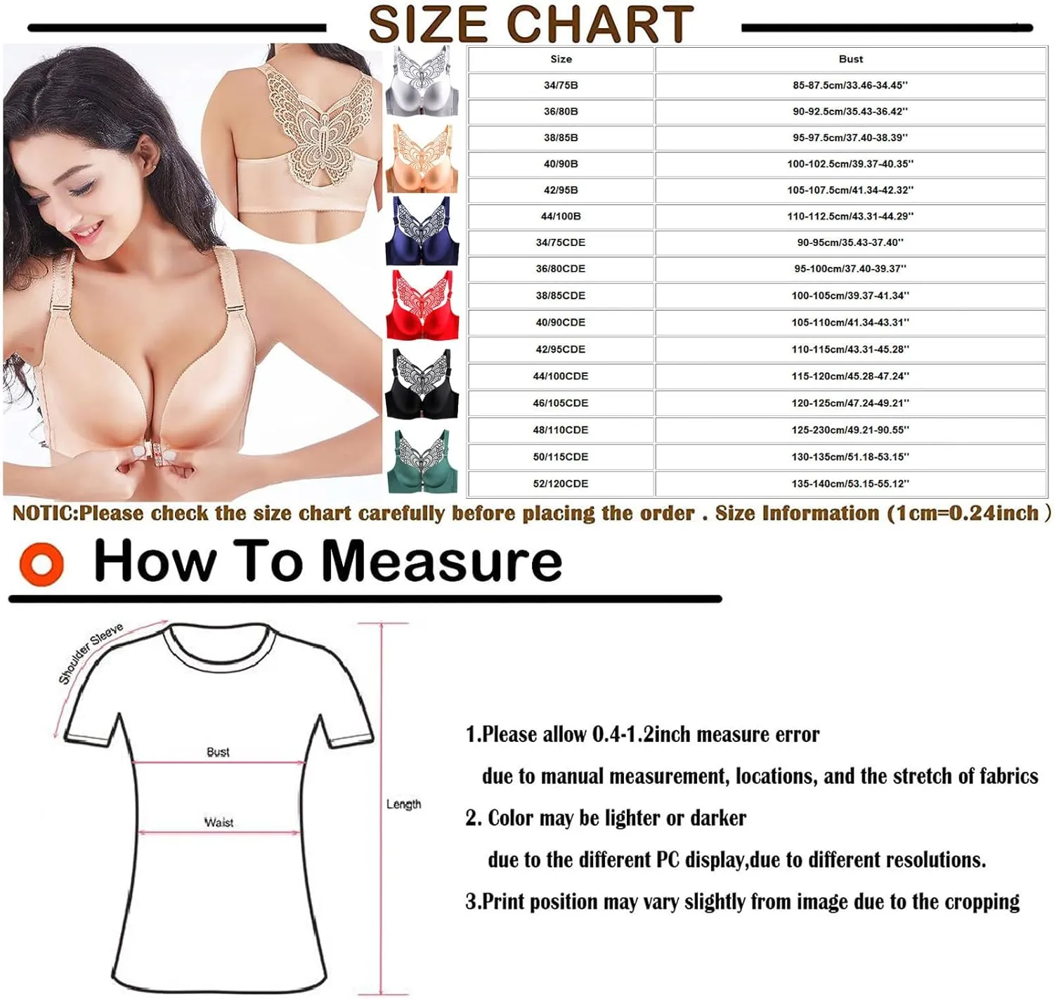 Strapless Bra Push Up Front Closure Backless Strapless Bra Butterfly Backless Seamless Bra Push Up Bra Strapless