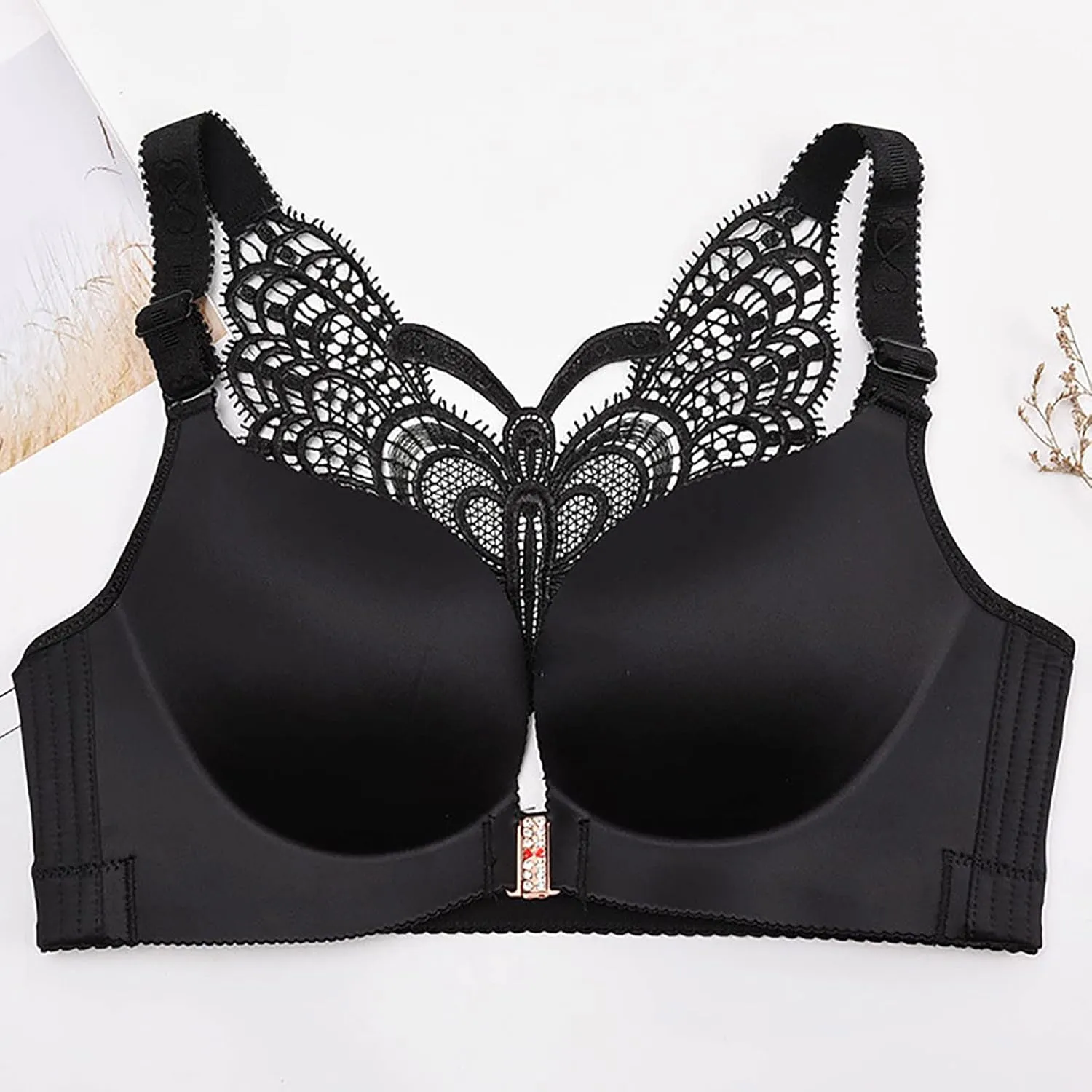 Strapless Bra Push Up Front Closure Backless Strapless Bra Butterfly Backless Seamless Bra Push Up Bra Strapless