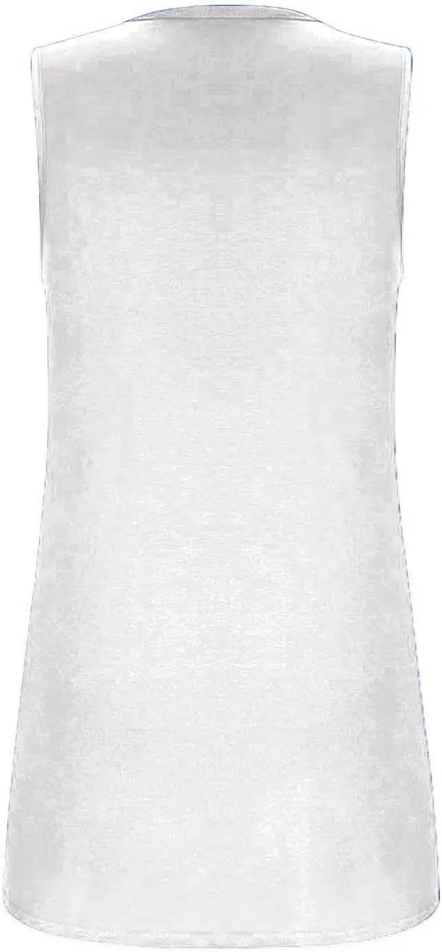 Summer Tank Tops for Women Sleeveless Pleated Square Neck Loose Fit Tunic Blouses Shirts Fashion Tee 2025