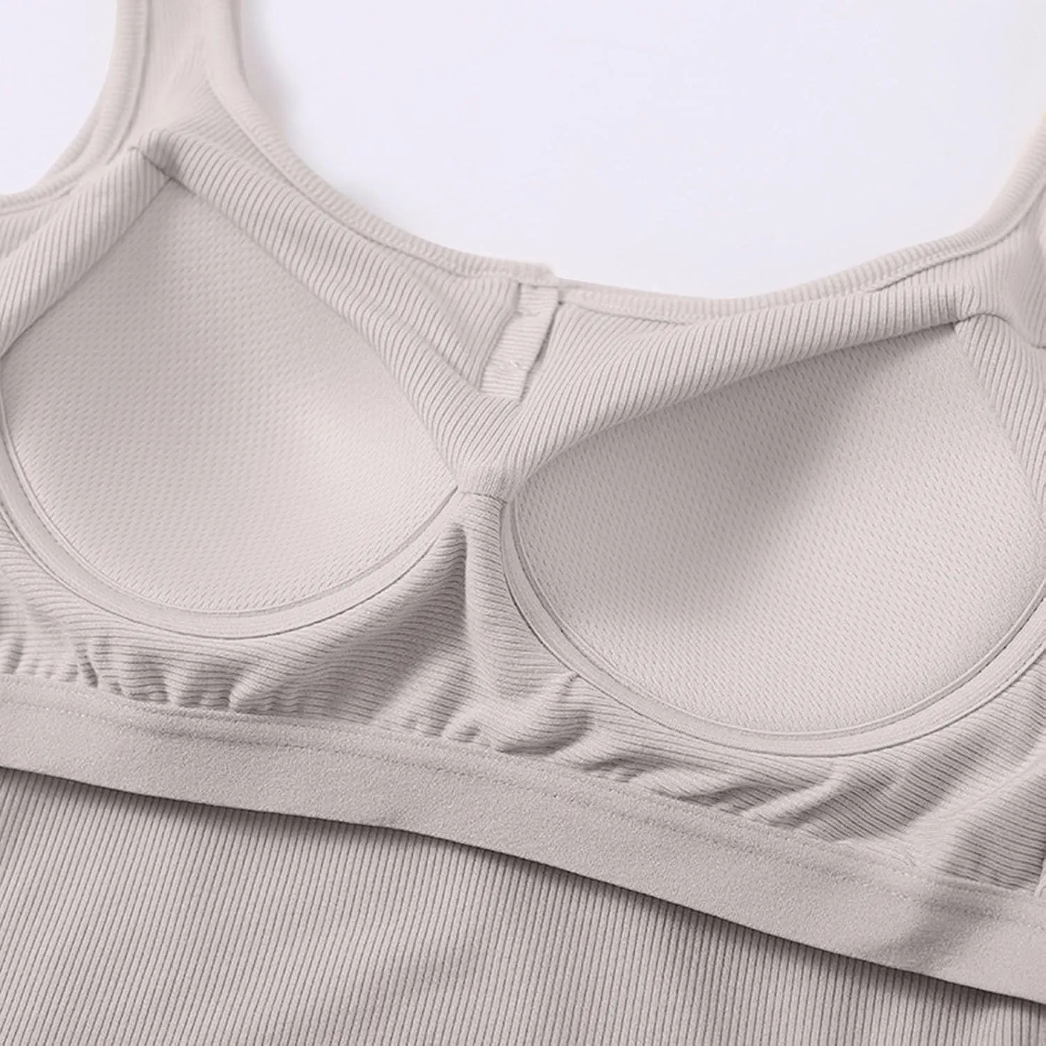 Tank Tops with Built in Bras for Women Button Slim Fit Camisole Undershirts Summer Running Shelf Bra Basic Tank Tops