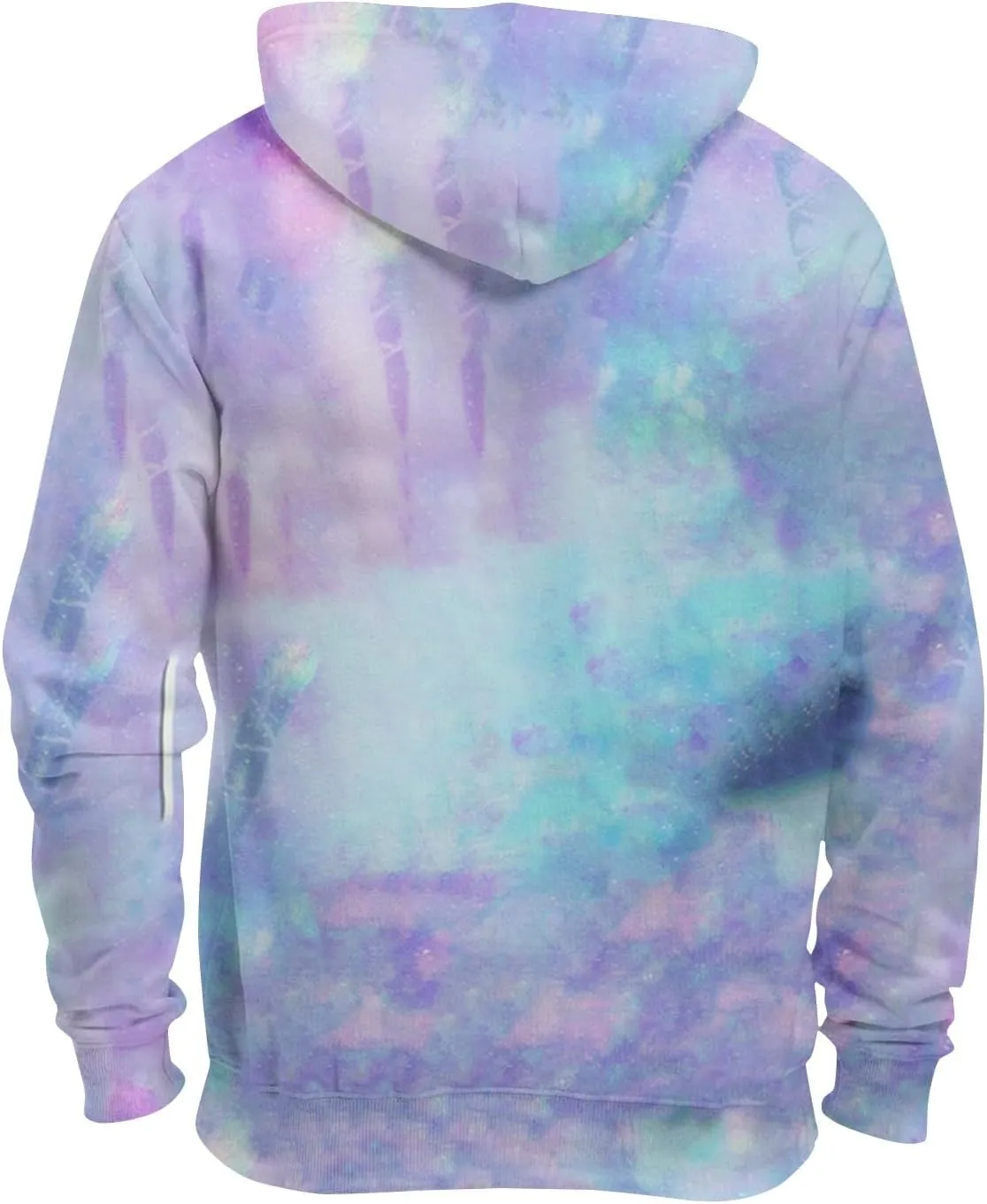 Tie Dye Hoodies For Men Novelty Hood Pullover Plus Size Printed Sweatshirts With Pocket Hoodies For Men Sweatshirt