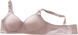 Wireless Bras for Older Women Push Up Plus Size Sleep Bralettes Breathable No Wire Full Coverage Everyday Underwear
