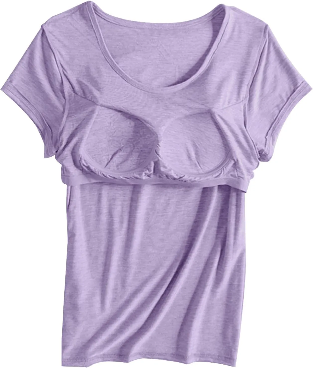 Women Camisole with Built in Bra Adjustable Spaghetti Straps Cami Tank Tops Layer Cami with Shelf Bra Underwear Vest