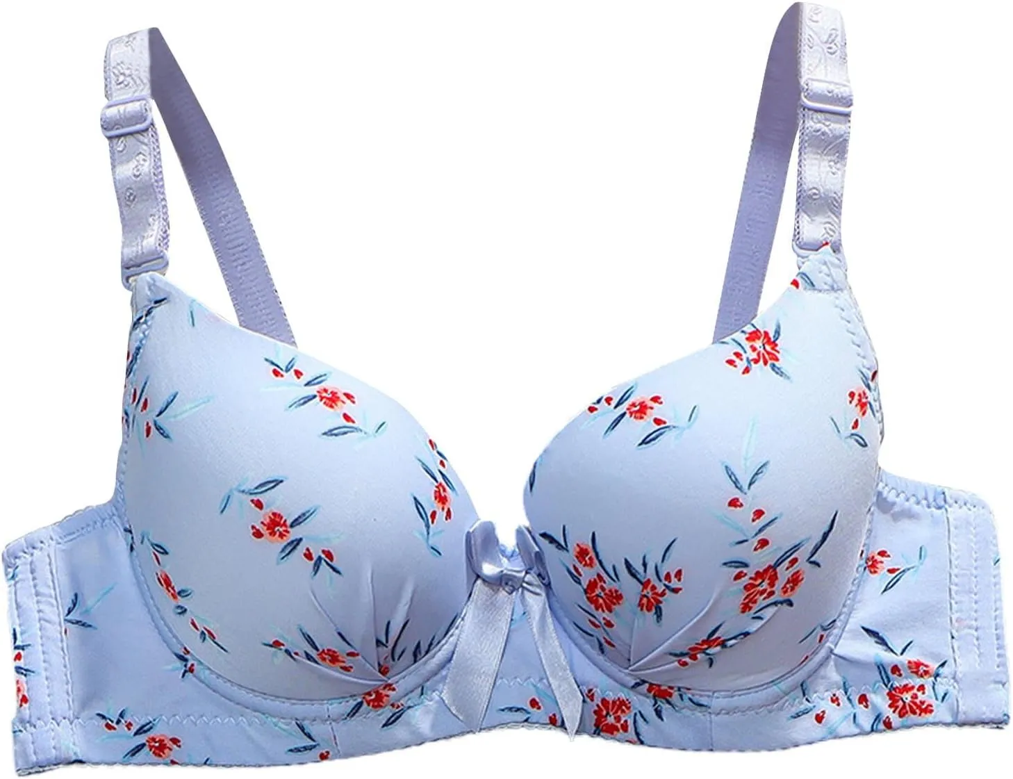 Women High Support Breathable Bralettes No Underwire Push Up Seamless Bras Wirefree Full Coverage Bralette