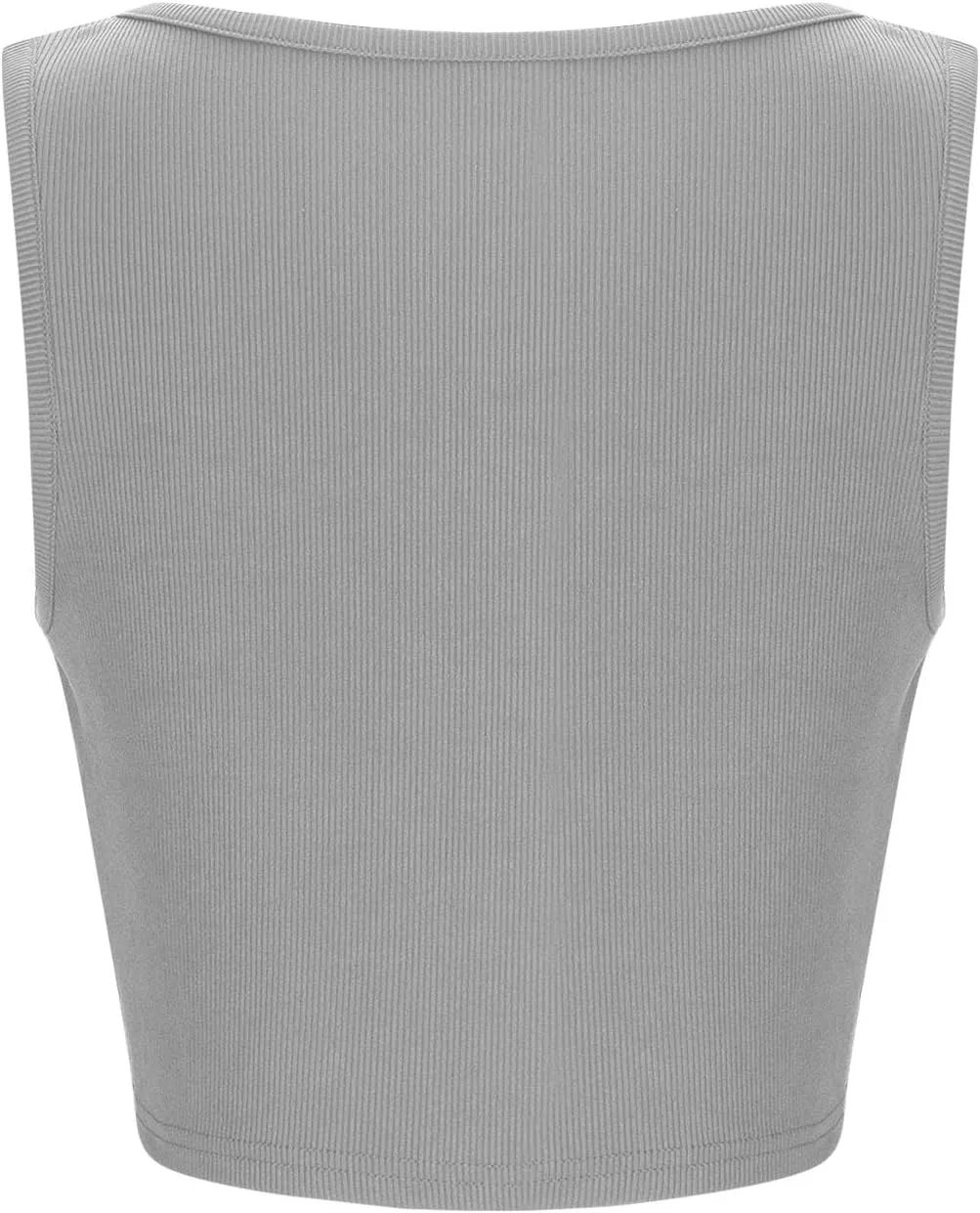 Women Twist Knot Front Tank Tops Summer Y2K V Neck Sleeveless Crop Top Casual Slim Fit Ribbed Yoga Beach Tanks Tee