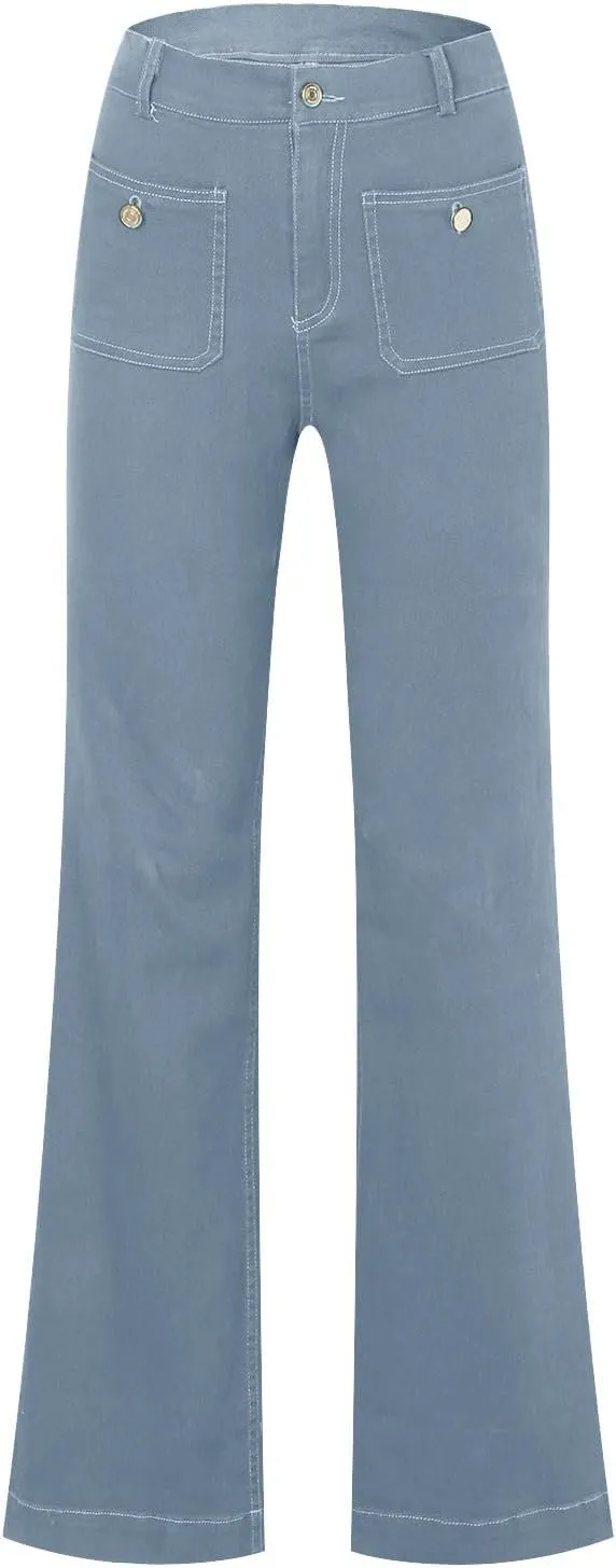 Women's Baggy Jeans Sweatpants Jeans High Waisted Jeans Wide Straight Leg Denim Pants Boyfriend Jeans
