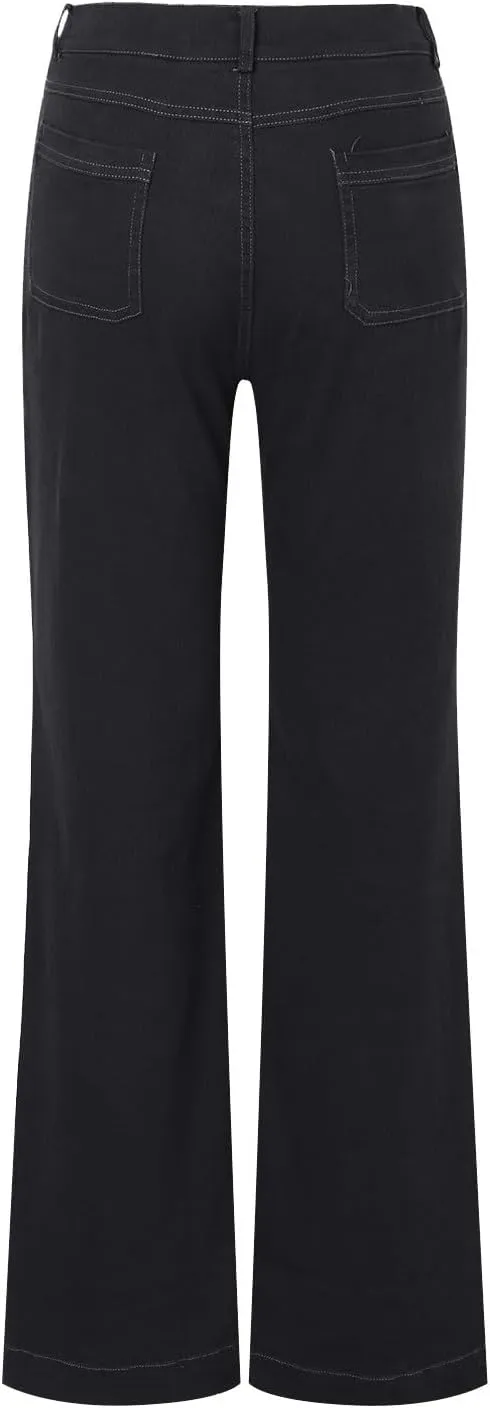Women's Baggy Jeans Sweatpants Jeans High Waisted Jeans Wide Straight Leg Denim Pants Boyfriend Jeans