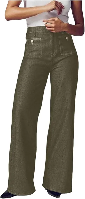 Women's Baggy Jeans Sweatpants Jeans High Waisted Jeans Wide Straight Leg Denim Pants Boyfriend Jeans