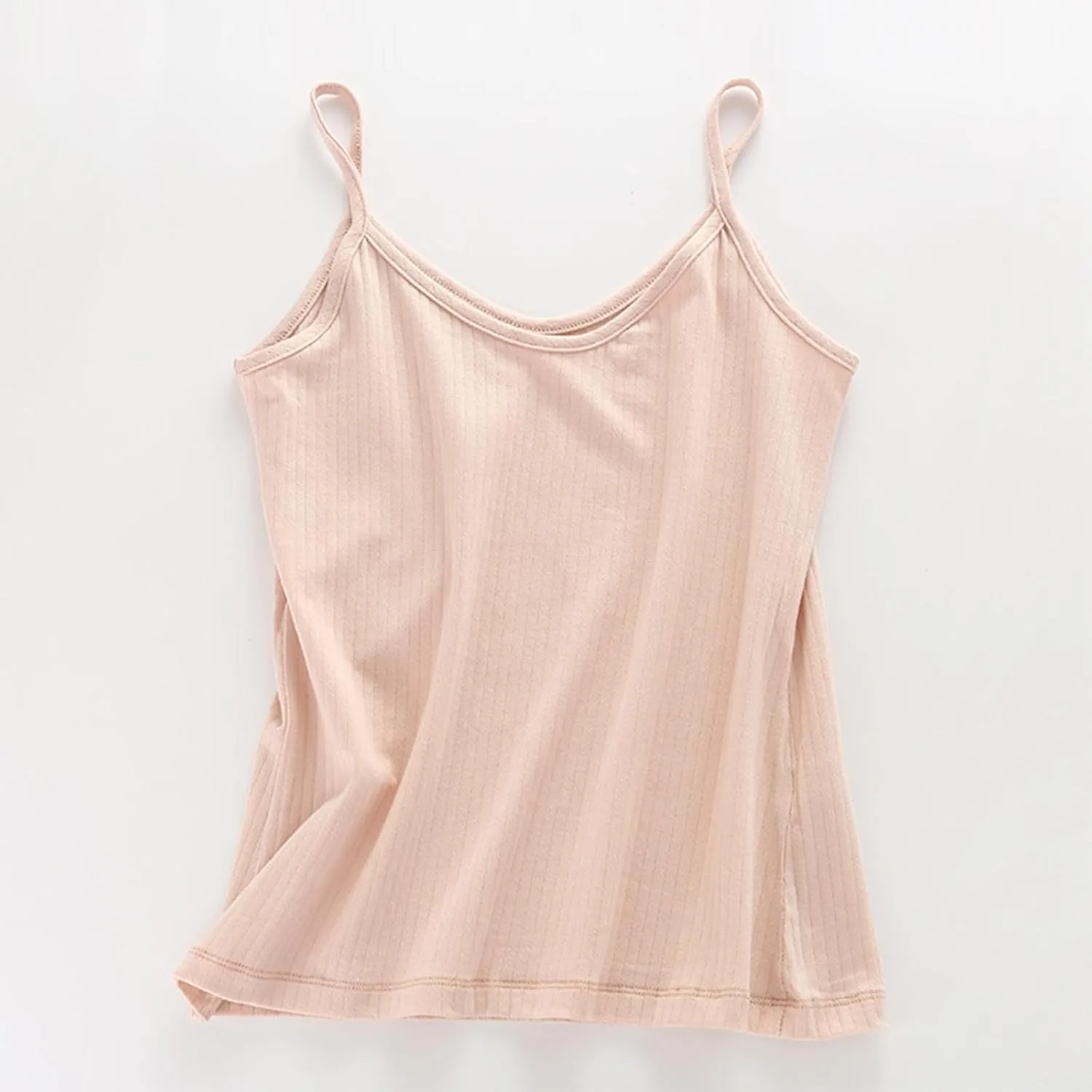 Women's Cotton T-Shirt Plus Size Solid Scoop Neck Sleeveless Camisole Casual Lightweight Breathable Slim Fit Blouse