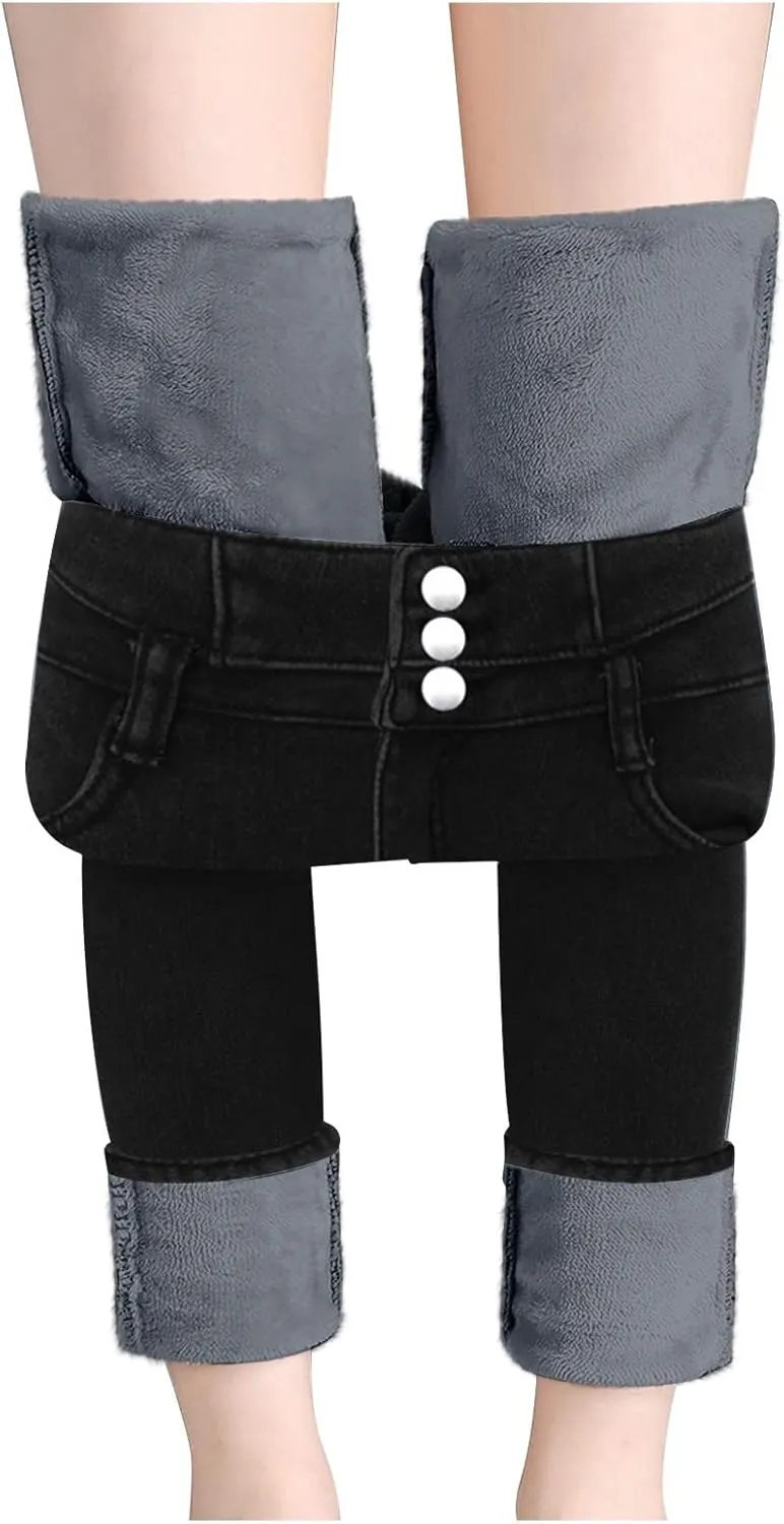 Womens Flare Jeans High Waisted Wide Leg Baggy Jeans Stretch Denim Pants Distressed Boyfriend Denim Jeans