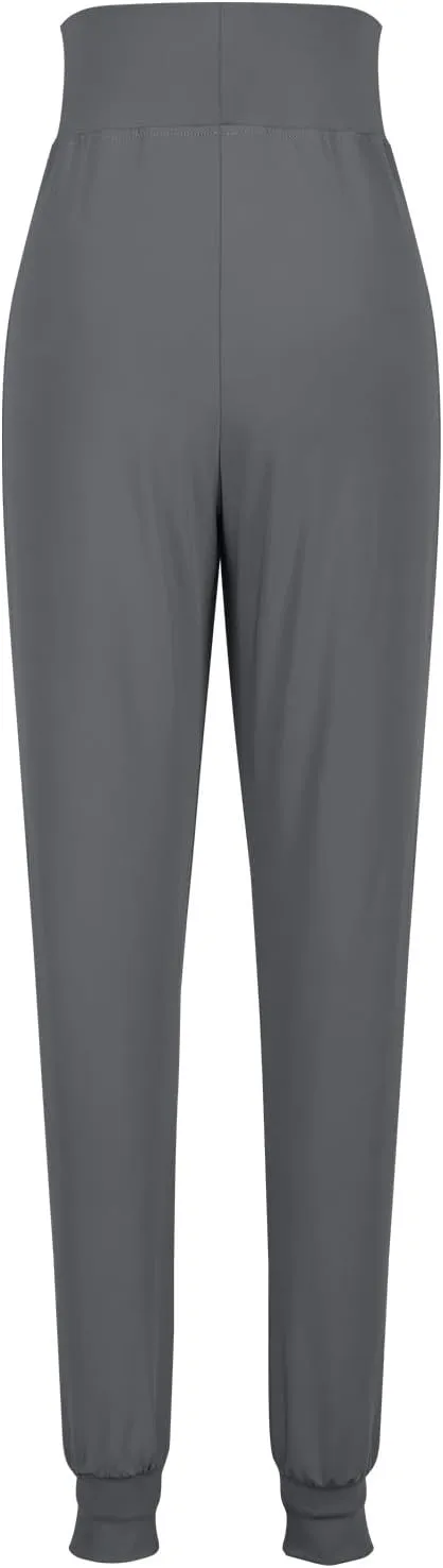 Women's Jogger Sweatpants Tummy Control Athletic Pants High Waisted Yoga Pants Lightweight Workout Pants Travel Pants