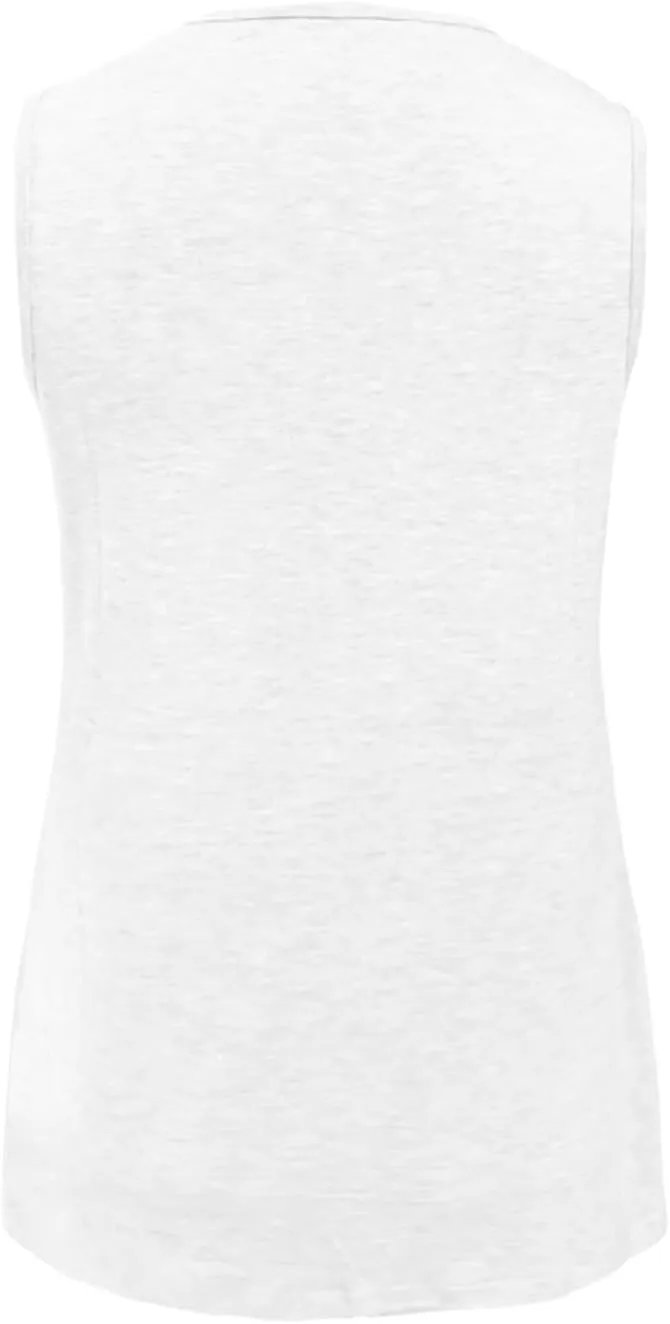 Womens Summer Tank Top Solid Color 2025 Vacation Sleeveless V Neck Loose Tee Beach Clothes Fashion Outfits