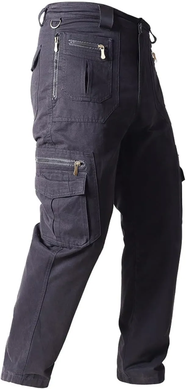 Work Pants for Men Construction Tactical Cargo Pants with Pockets 2024 Relaxed Fit Tactical Pants Camo Cargo Pants