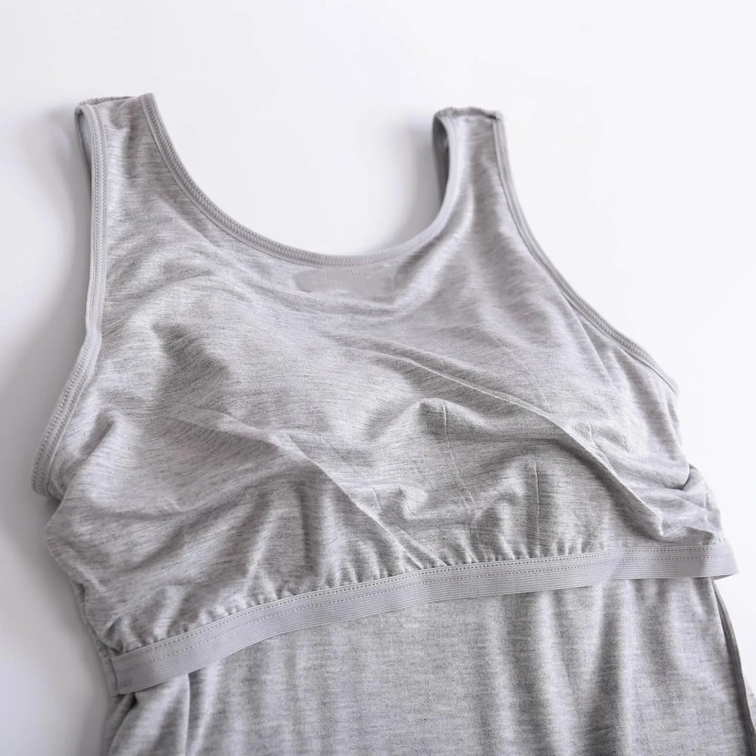 Workout Tank Tops for Women with Built in Bra U Neck Basic Camisole Comfort Summer Active Underwear Crop Tops Padded
