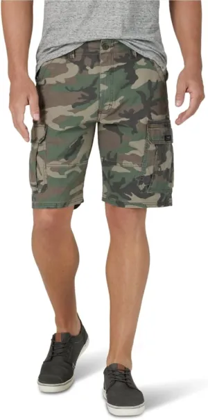 Wrangler Jeans Co Camo Relaxed Fit Stretch Cargo Short - 40