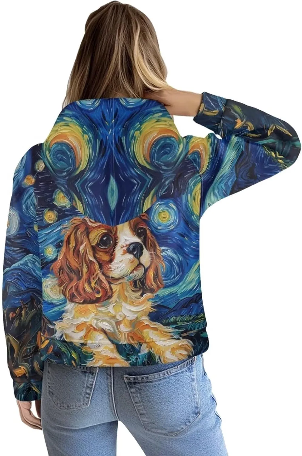 Xpyiqun Zipper Hoodies Y2K Long Sleeve Oversized Sweatshirts Graphic Zip Up Hoodie for Women Crop Pullover Fall Jackets