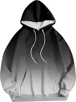Ymosrh Men's Pullover Hoodie Casual Graphic Pullover Long Sleeve Hooded Sweatshirts For Men, S-3XL