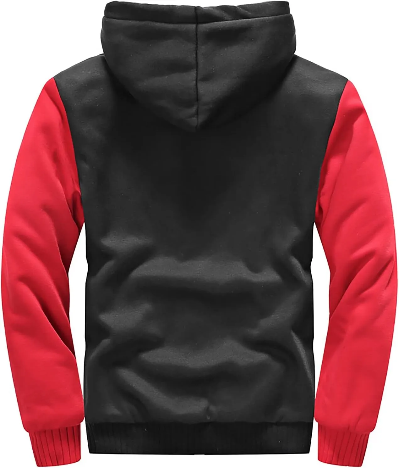 Ymosrh Mens Work Hoodies Zip Up Hoodie Fleece Lined Sweatshirt Long Sleeve Warm Hoodie Jacket Coat Pullover Hoodie, S-5XL