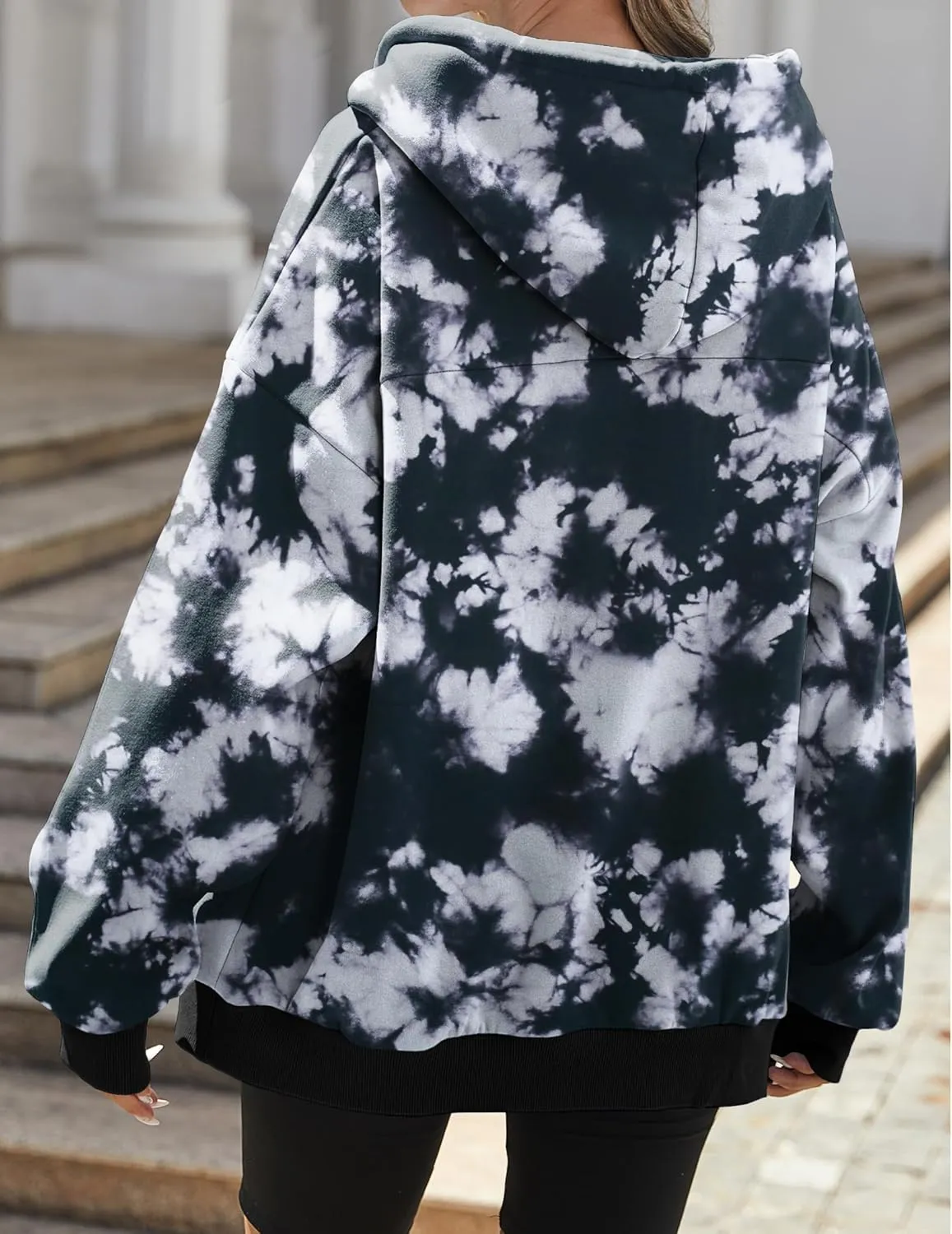 Zeagoo Women's Oversized Zip Up Hoodies Fleece Jacket Casual 2025 Fall Winter Sweatshirts Y2K Hoodies
