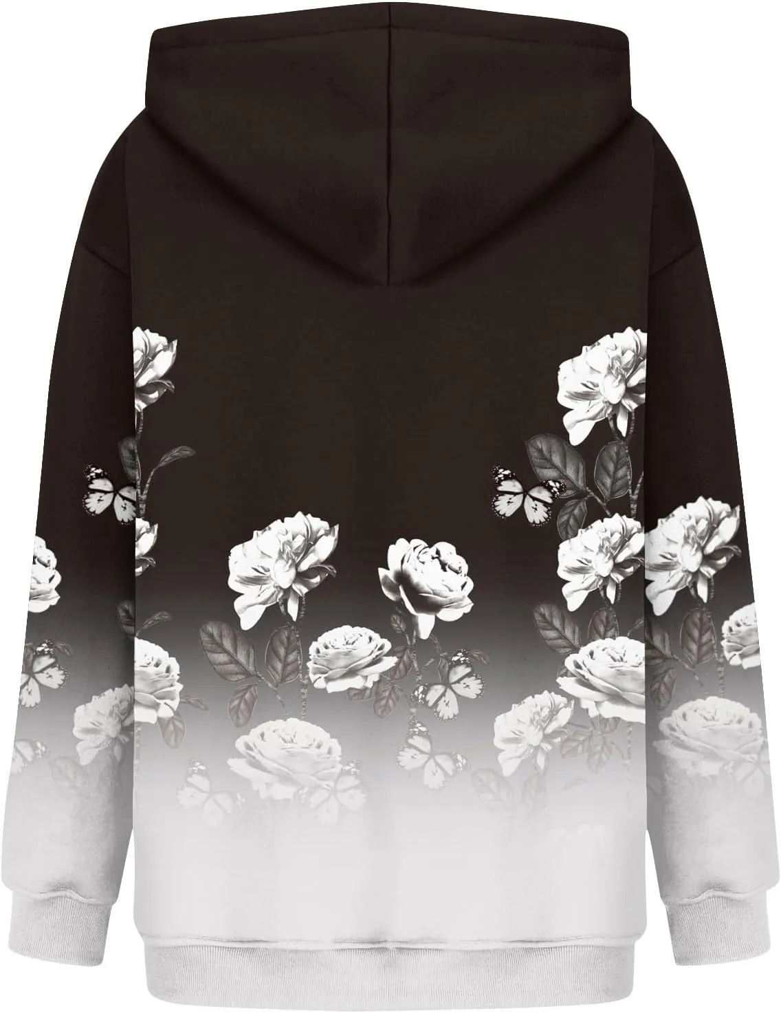ZEFOTIM Sherpa Lined Hoodies for Women Trendy Winter Pullovers Fashion Sweatshirts Comfy Casual Long Sleeve Hoodies
